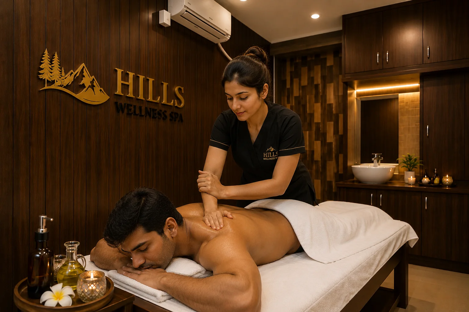 Deep Tissue Massage in Madhapur near HITEC City